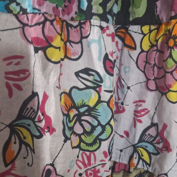 Jennifer Lauren Plus Maxi Skirt cottagecore floral hippie boho - Picture 7 of 7